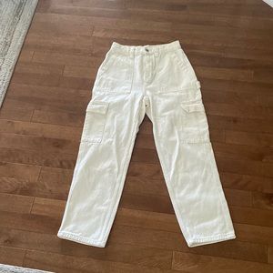 Pacsun off white high rise carpenter jeans size 26